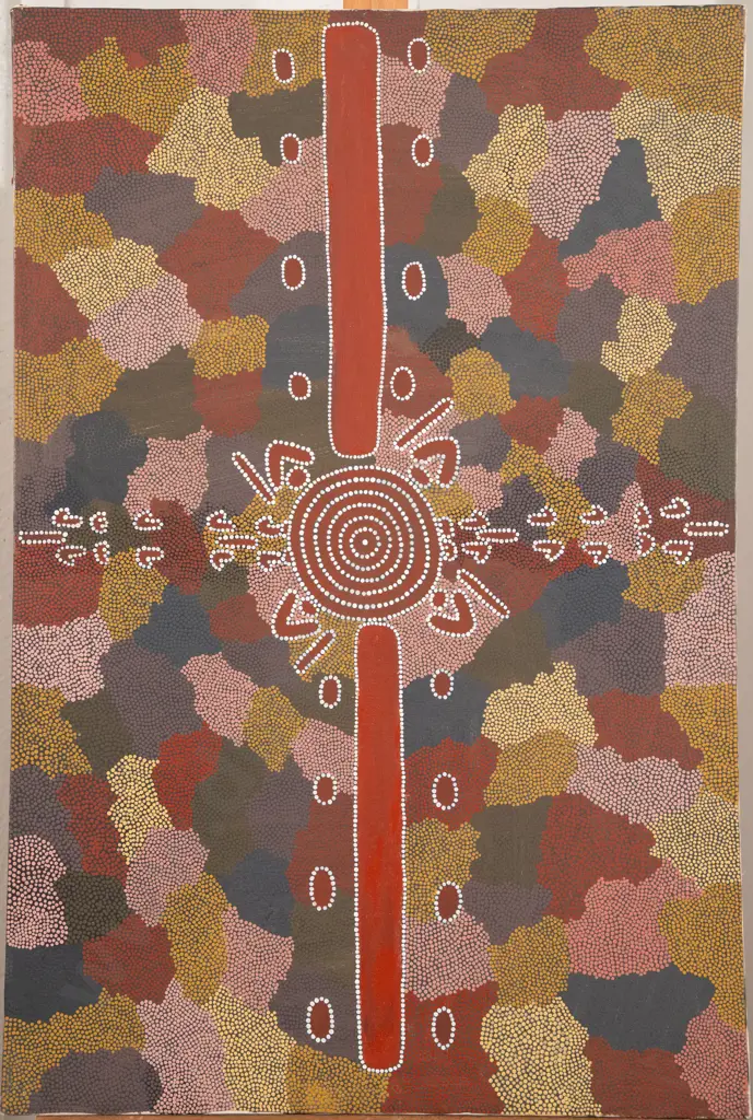 Barbara Briscoe - Waterhole Dreaming Image 1++