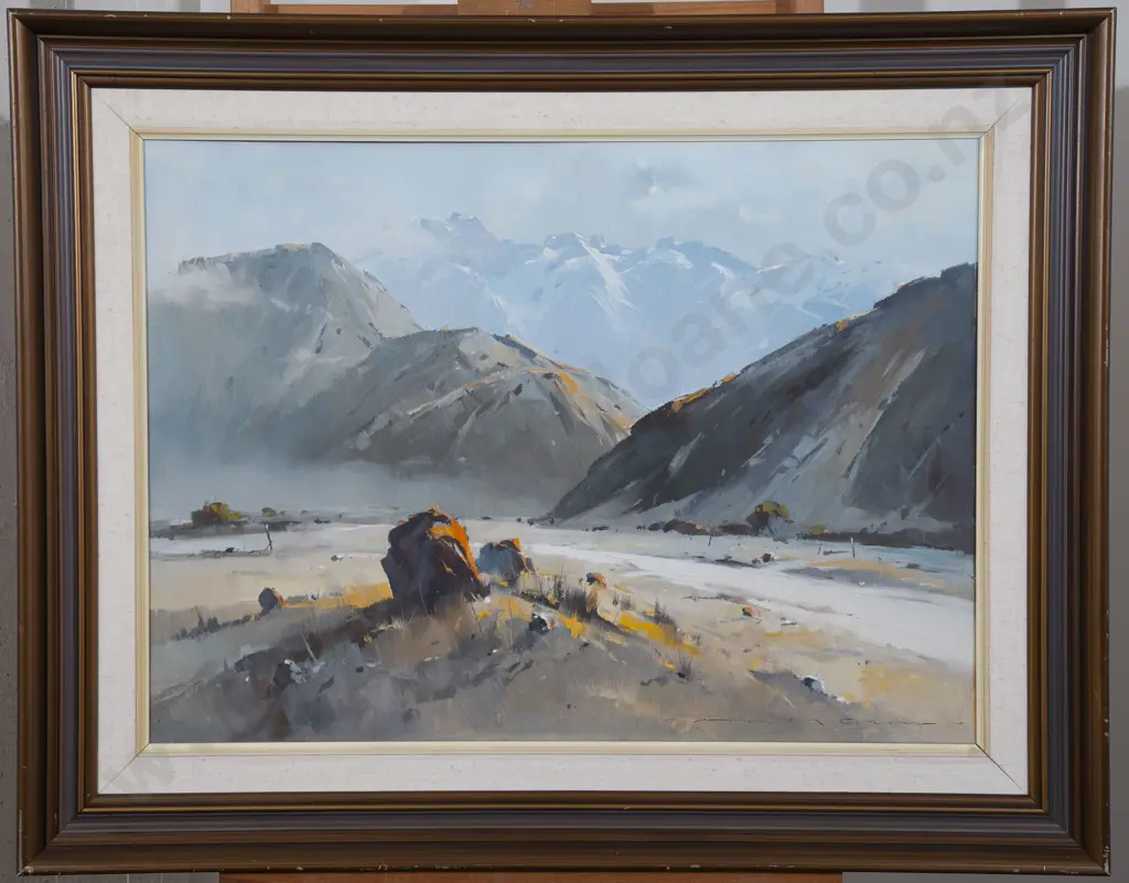 John Crump - The Kaikouras from Near Clarence Image 1++