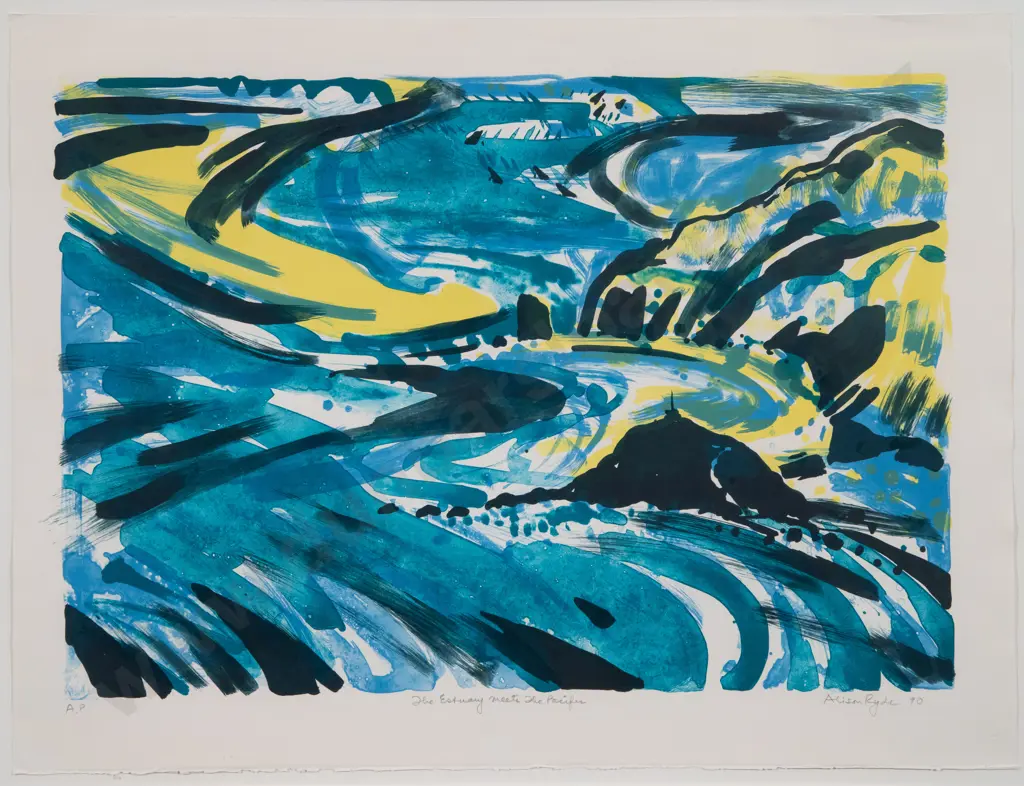 Alison Ryde - The Estuary Meets the Pacific Image 1++