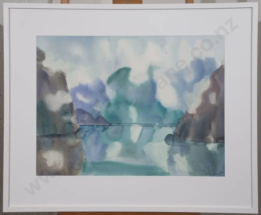 Brian Carmody - Morning Mist at Breaksea Sound Image 1++