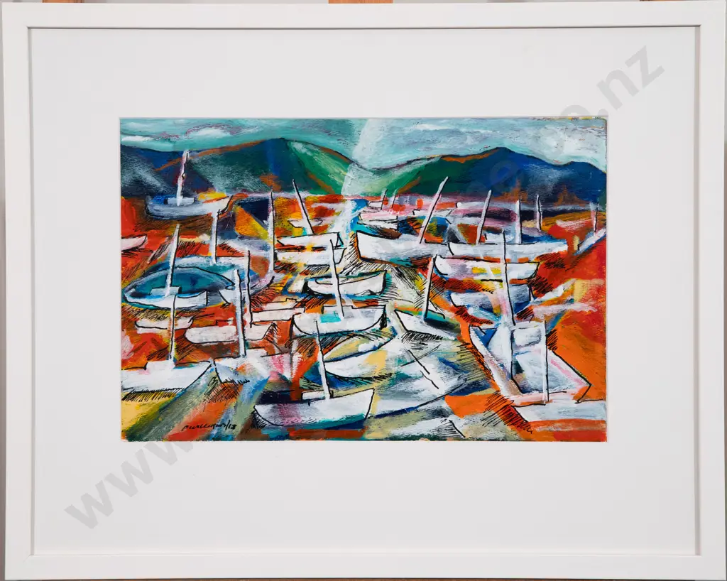 Patrick Williams - Boats in the Harbour Image 1++