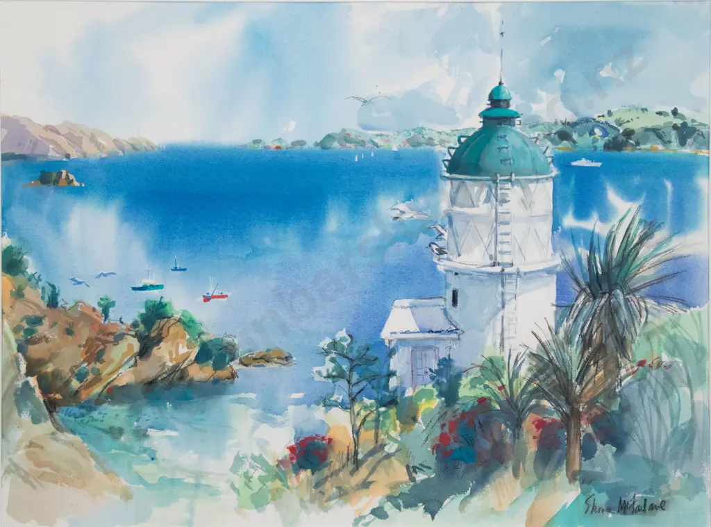 Shona McFarlane - Lighthouse - Somes Island Image 1++