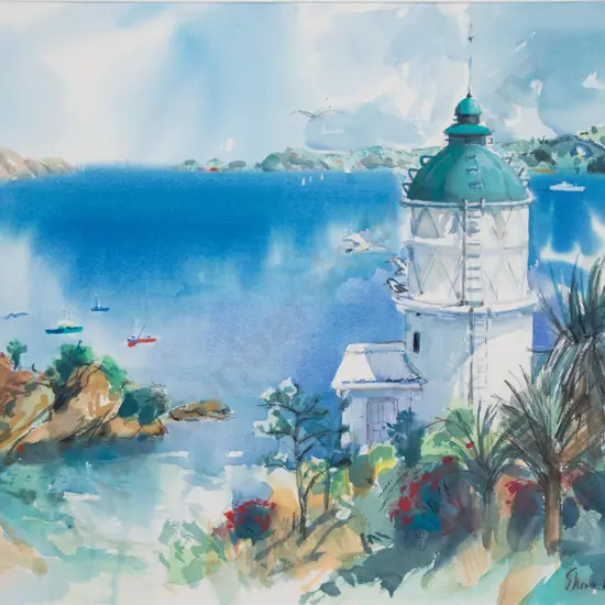 Shona McFarlane - Lighthouse - Somes Island