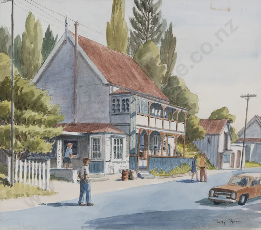 Peggy Spicer - Untitled Street Scene Image 1++