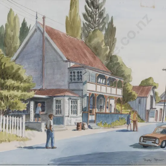 Peggy Spicer - Untitled Street Scene