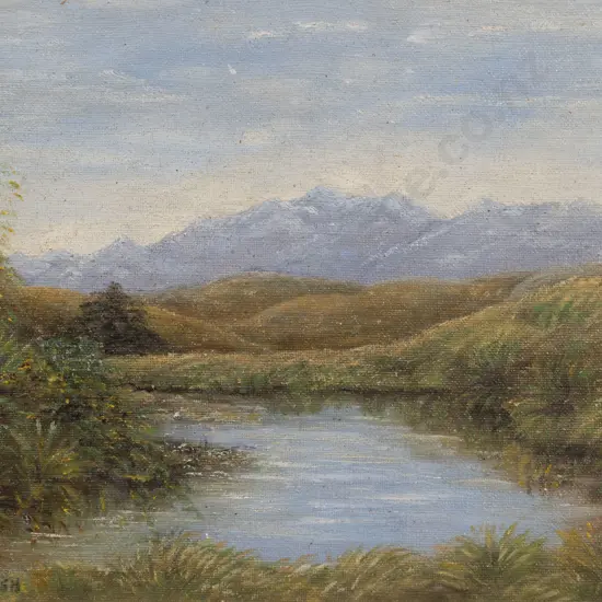 Alfred Wilson Walsh - South Island Landscape