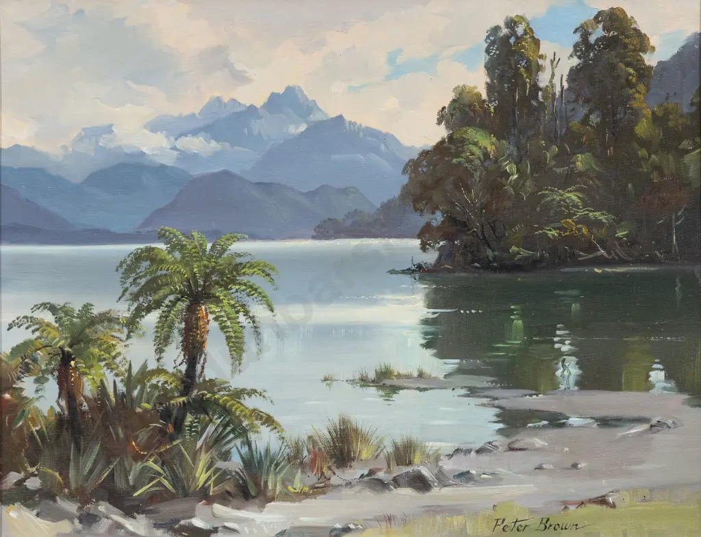 Peter Brown - Lake Kaniere - Westland Image 1++