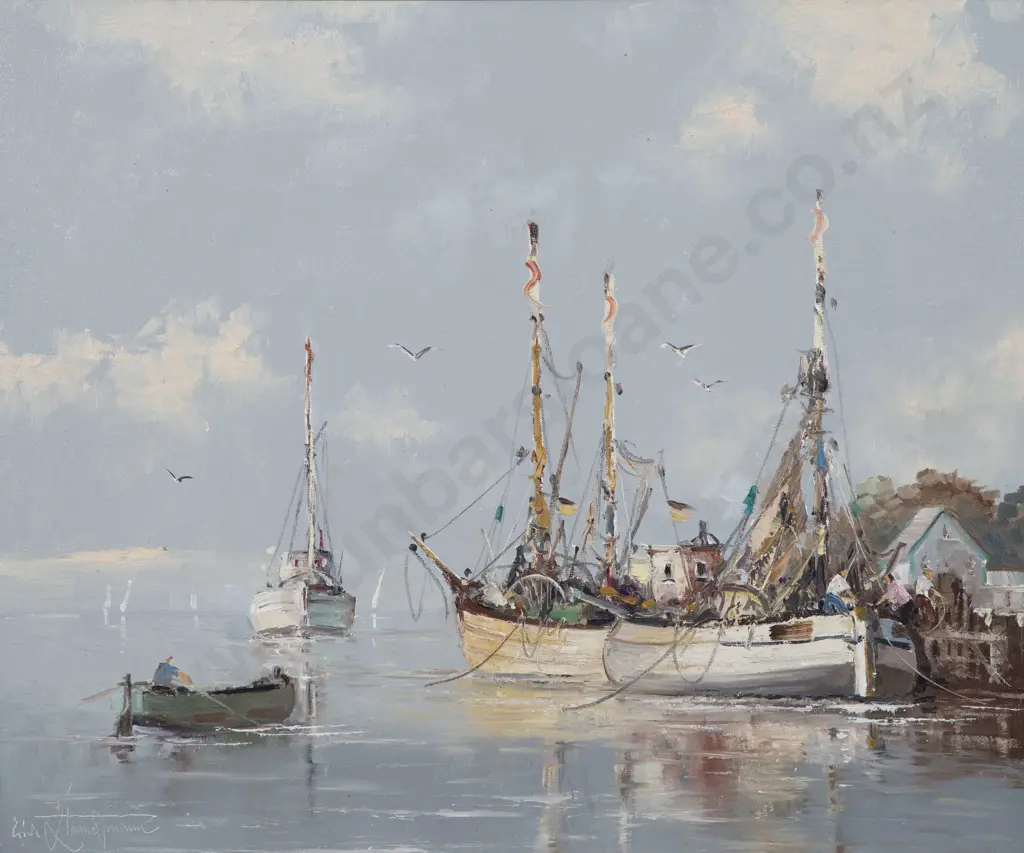 Erich Zimmermann - Coastal Scene Image 1++