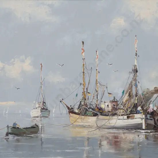 Erich Zimmermann - Coastal Scene