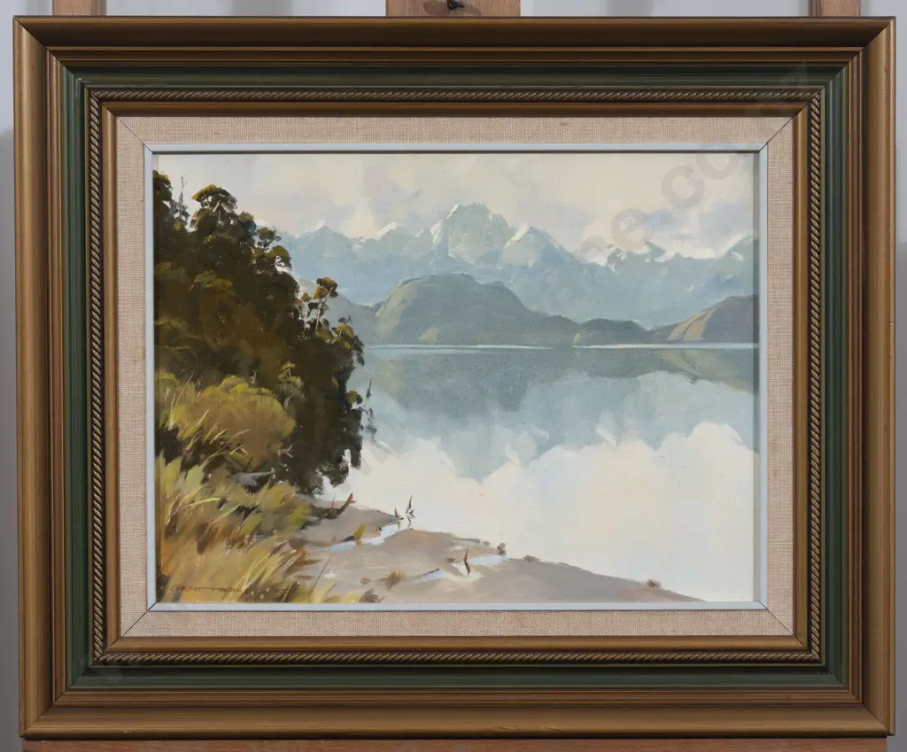 Brent Trolle - Morning - Lake Kaniere Image 1++