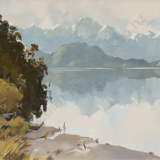 Brent Trolle - Morning - Lake Kaniere
