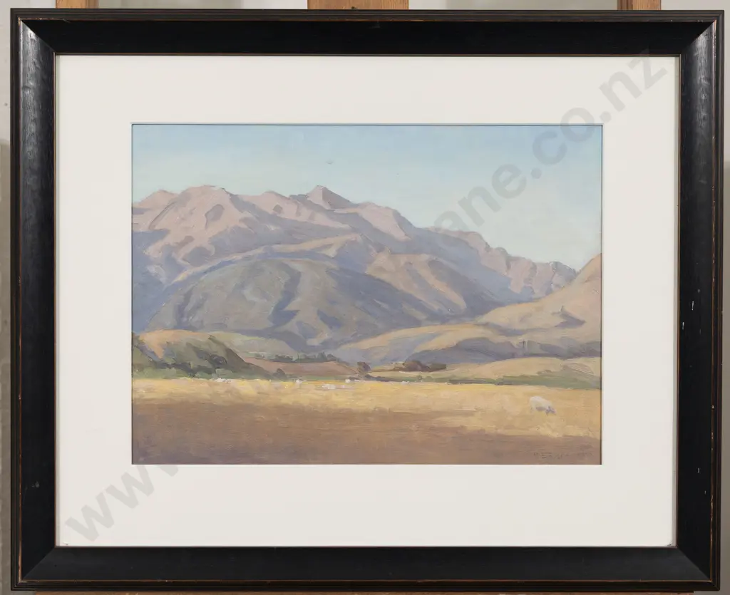 W E Richardson - South Island Landscape Image 1++