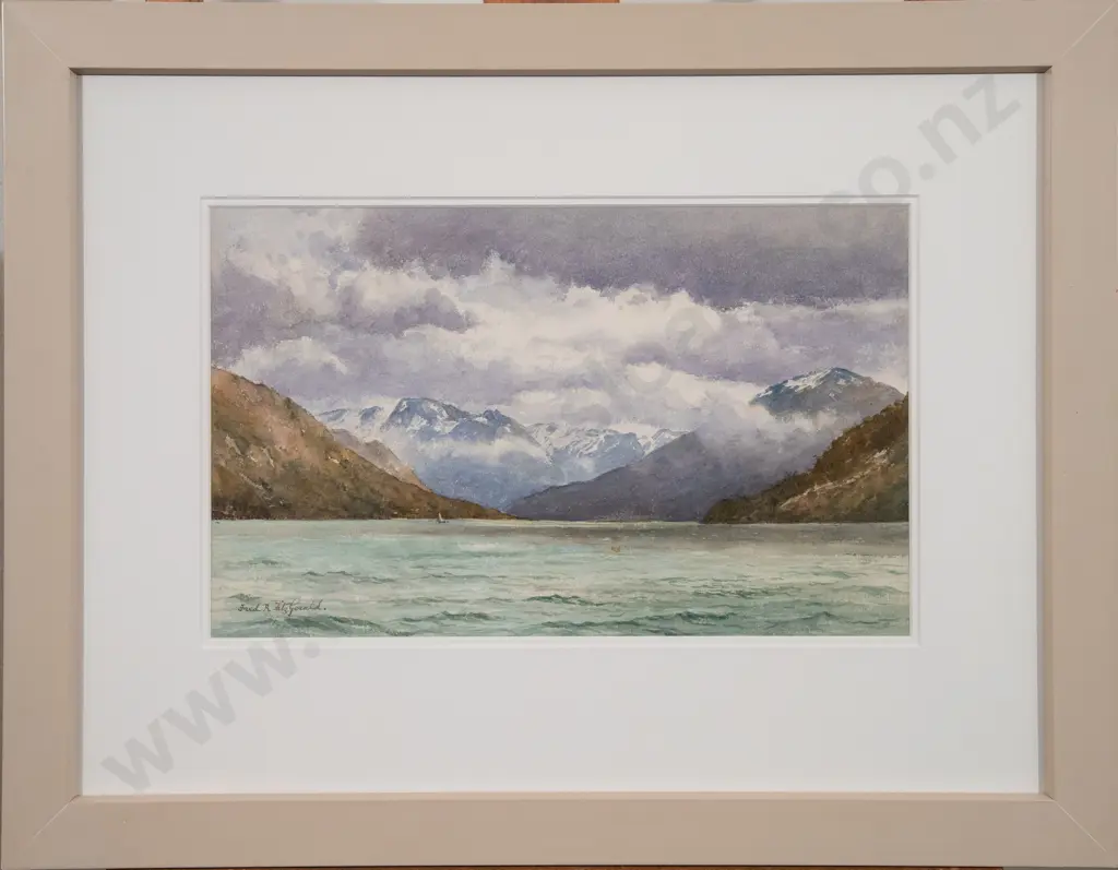 Fredrick Fitzgerald (1869 - 1944) - Norwegian Fjord Image 1++