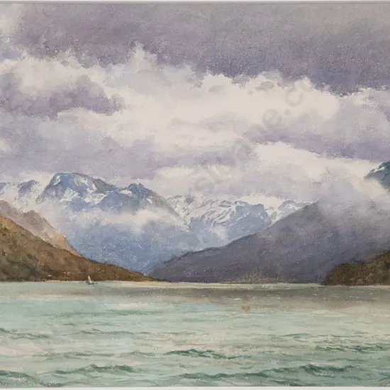 Fredrick Fitzgerald (1869 - 1944) - Norwegian Fjord