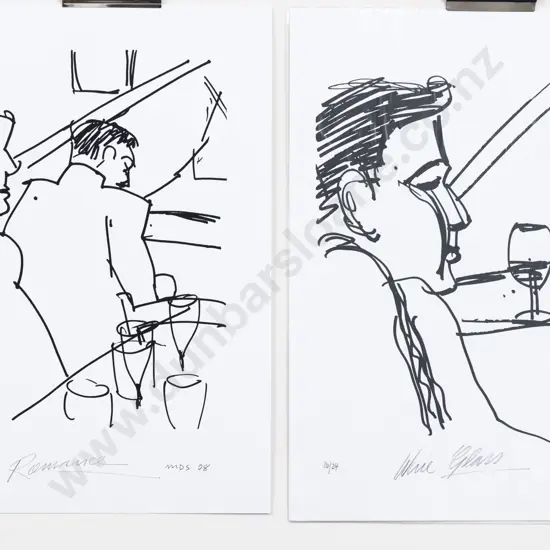 Michael Smither (b 1939) - Romance & Other (2) (unframed)