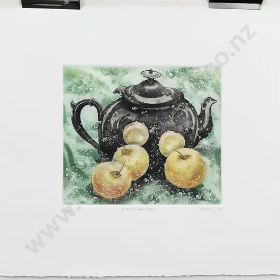 Gary Tricker (1938 - 2021) - Apples and Tea (unframed)