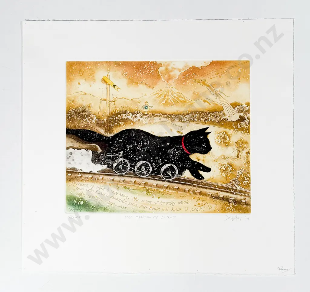 Gary Tricker (1938 - 2021) - My Sense of Sight (unframed) Image 1++