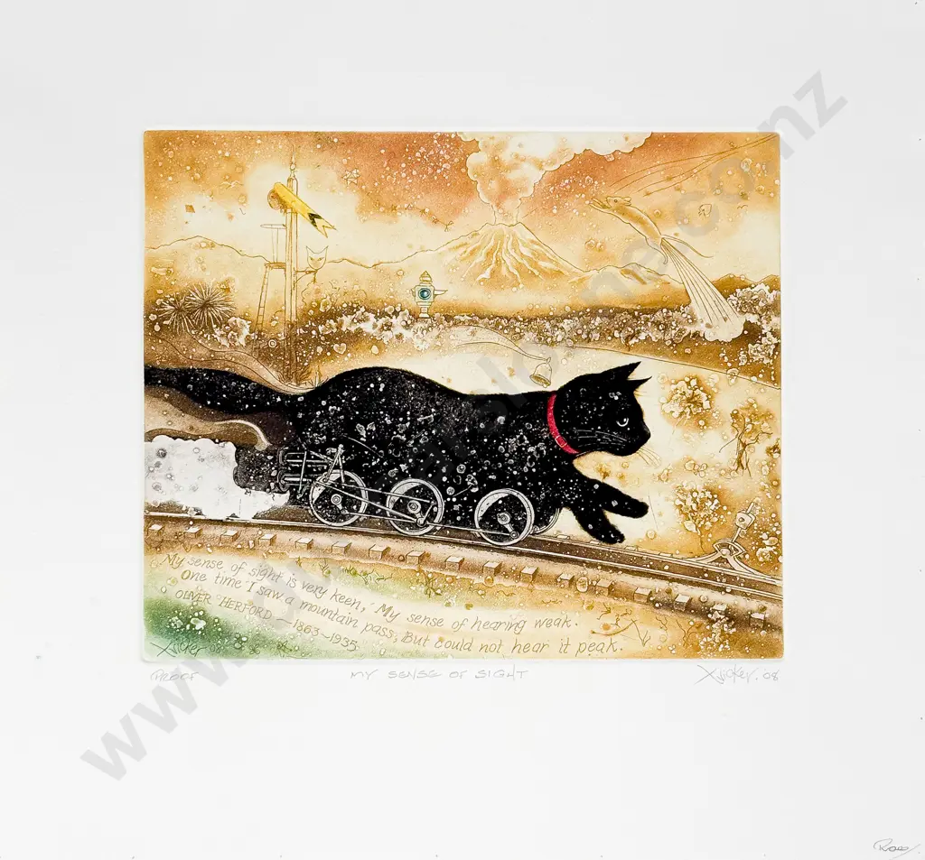 Gary Tricker (1938 - 2021) - My Sense of Sight (unframed) Image 1++