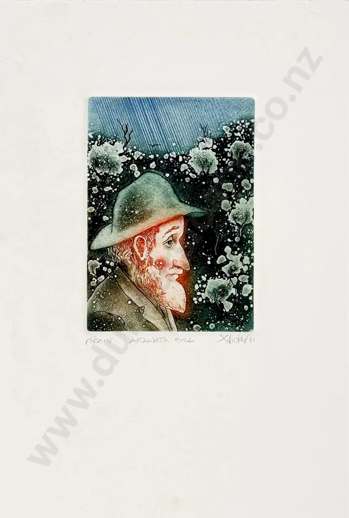 Gary Tricker (1938 - 2021) - Arawata Bill (unframed) Image 1++