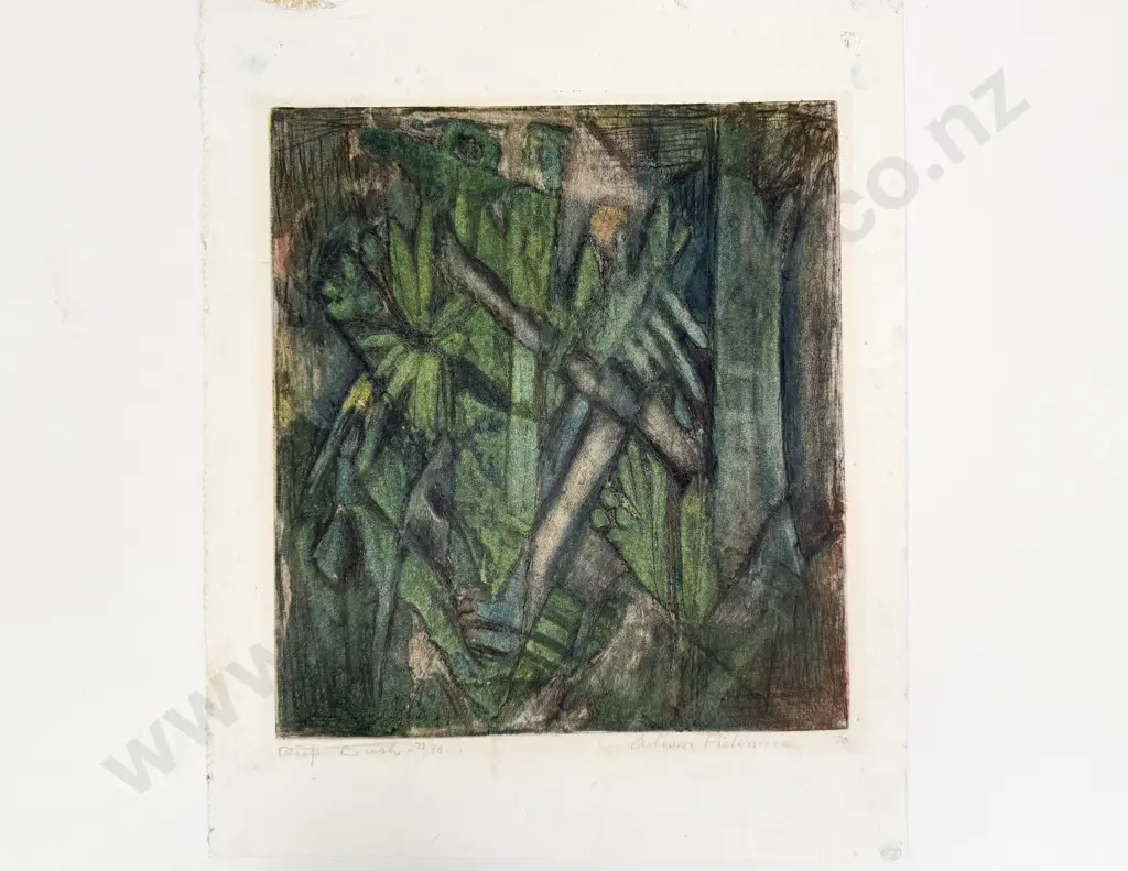 Alison Pickmere (1909 - 71) - Deep Bush (unframed) Image 1++