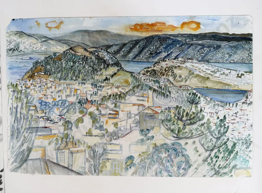 Janet E Paul (1919 - 2004) - Summer Garden Series II & Other (unframed) Image 1++