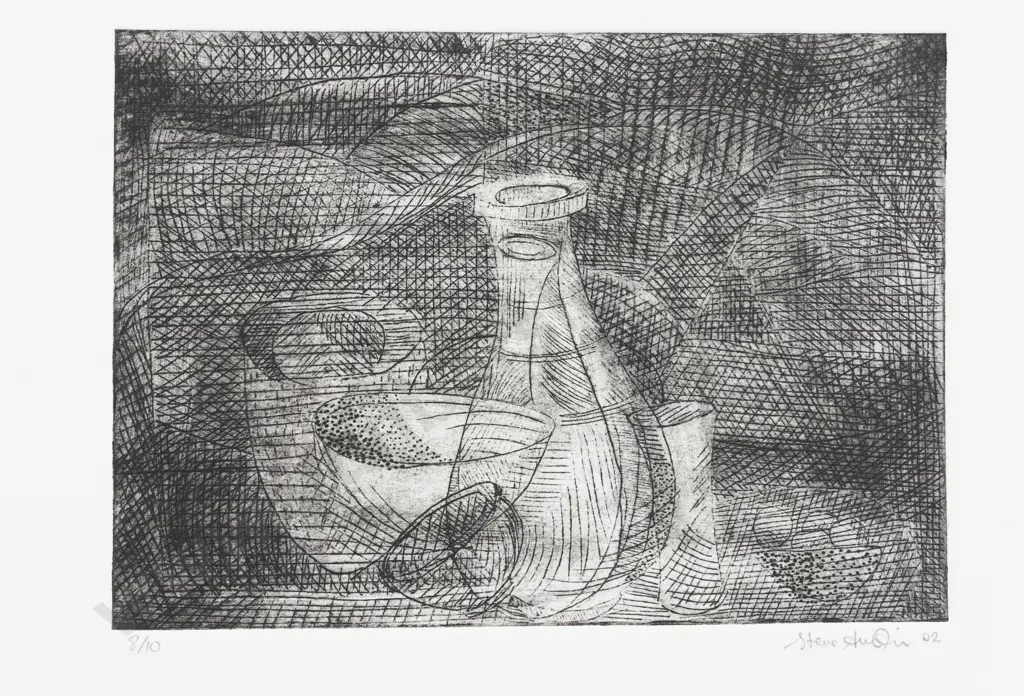 Steve Austin - Two Unframed Etchings Image 1++