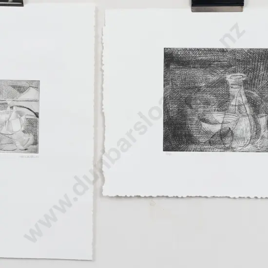 Steve Austin - Two Unframed Etchings
