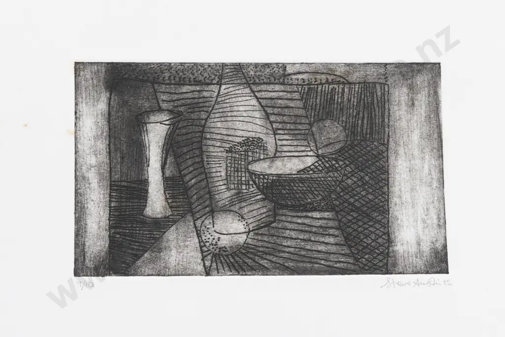 Steve Austin - Two Unframed Etchings Image 1++