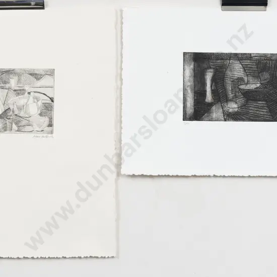 Steve Austin - Two Unframed Etchings