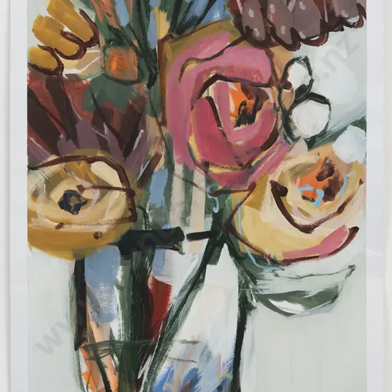 Angela Nantz - Vases On Paper Series III (unframed)