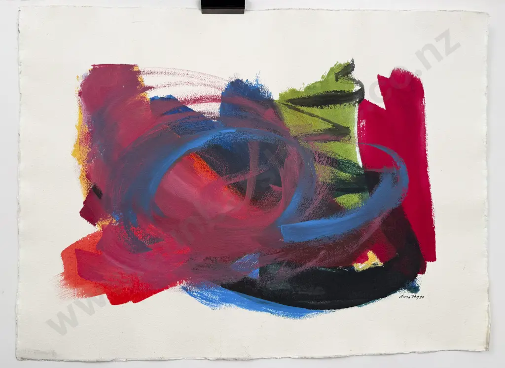 Avis Higgs (1918 - 2016) - Untitled Abstract (unframed) Image 1++