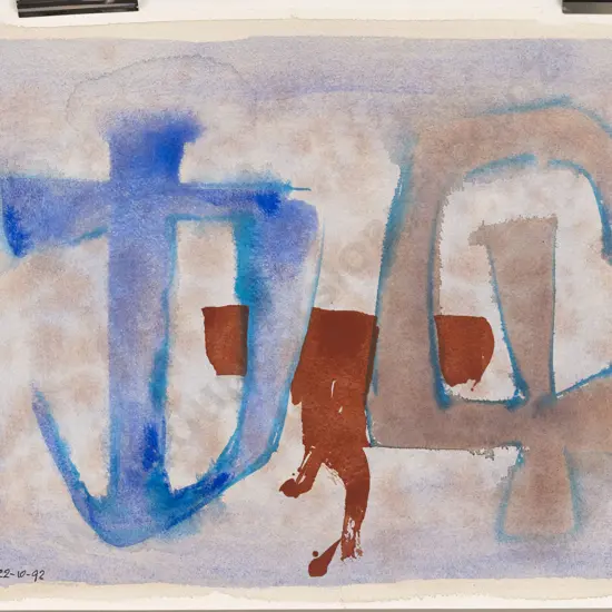 Denis Knight Turner (1924 - 2011) - Untitled Abstract (unframed)