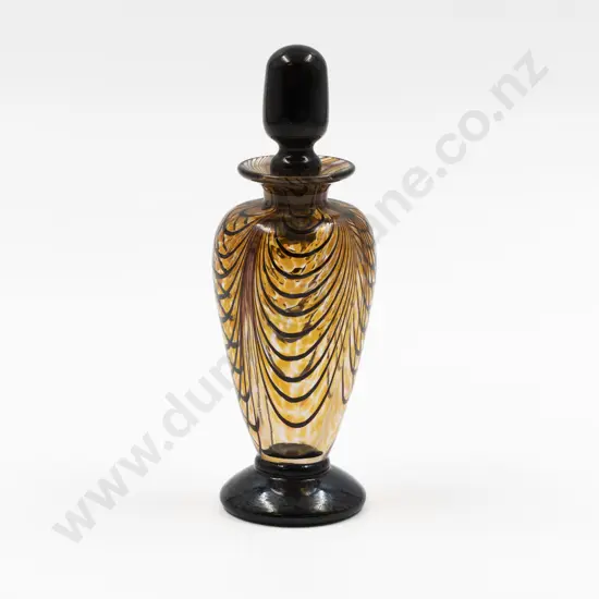 David Wallace Studio Glass Scent Flask