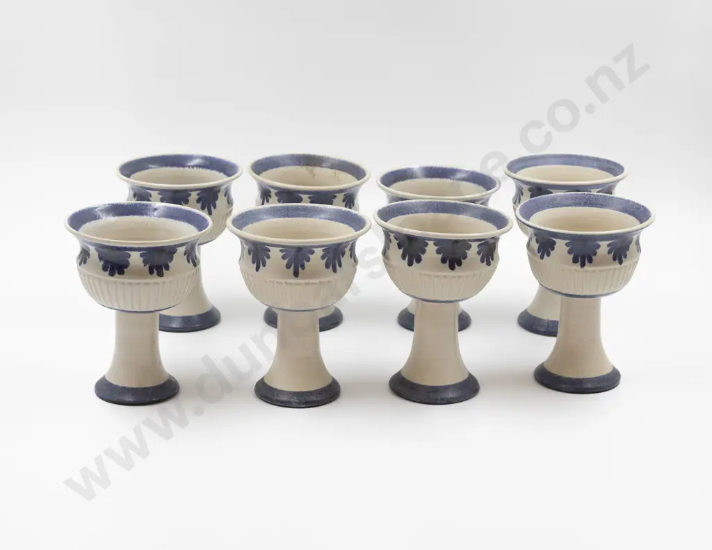 Eight Anneke Borren Goblets Image 1++