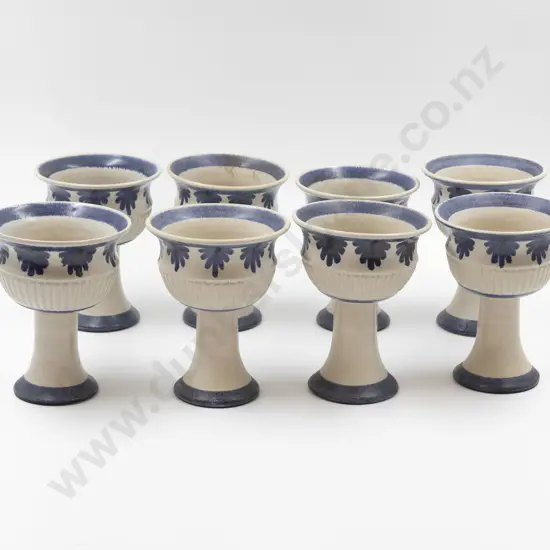 Eight Anneke Borren Goblets