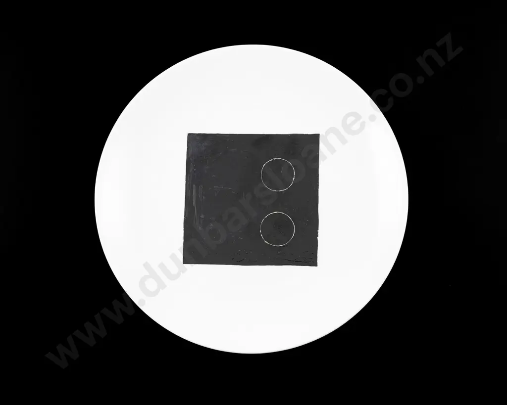 Set of Eight Hand Painted Plates Image 1++