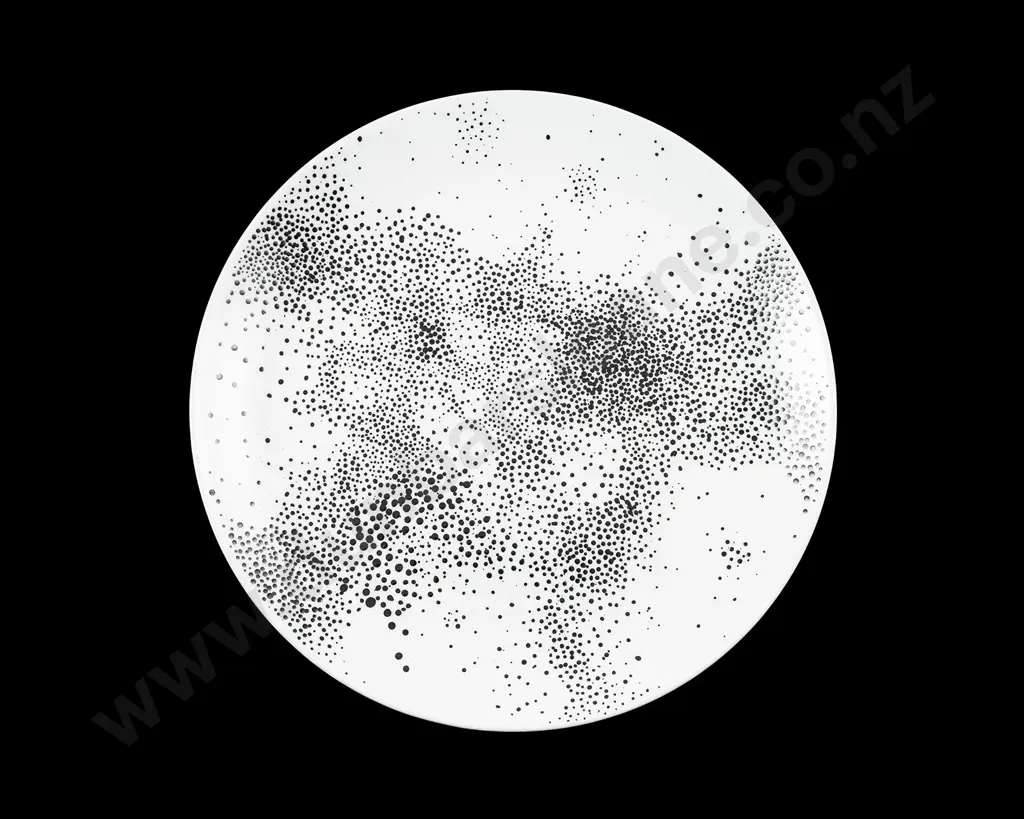 Set of Eight Hand Painted Plates Image 1++