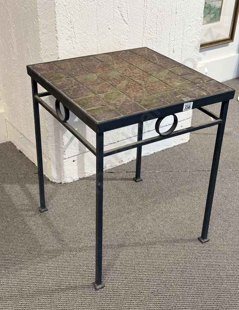 Doreen Blumhardt Tile-Top Occasional Table Image 1++