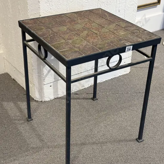 Doreen Blumhardt Tile-Top Occasional Table