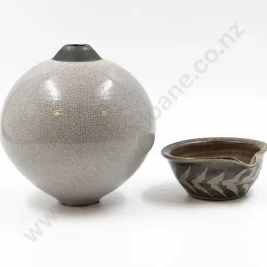 Christopher Clouston Vase & Mirek Smisek Pouring Dish
