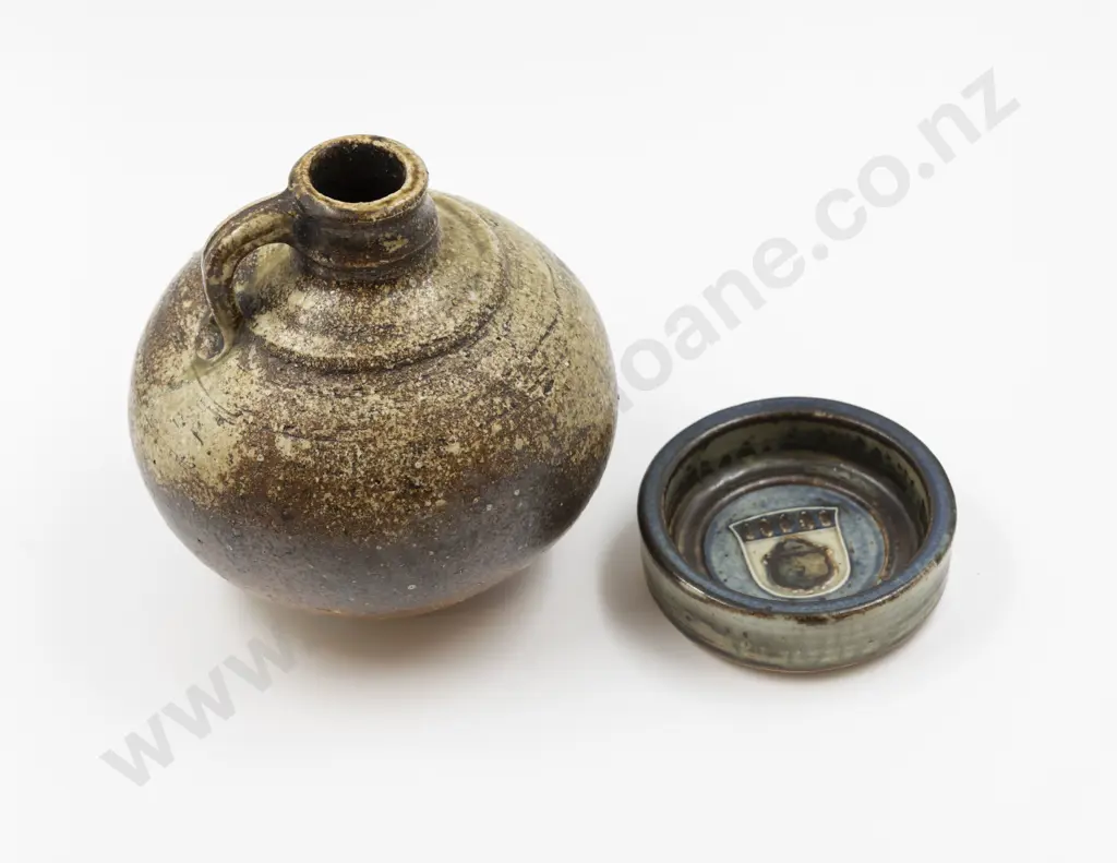 NZ Studio Pottery Flagon & Other Image 1++