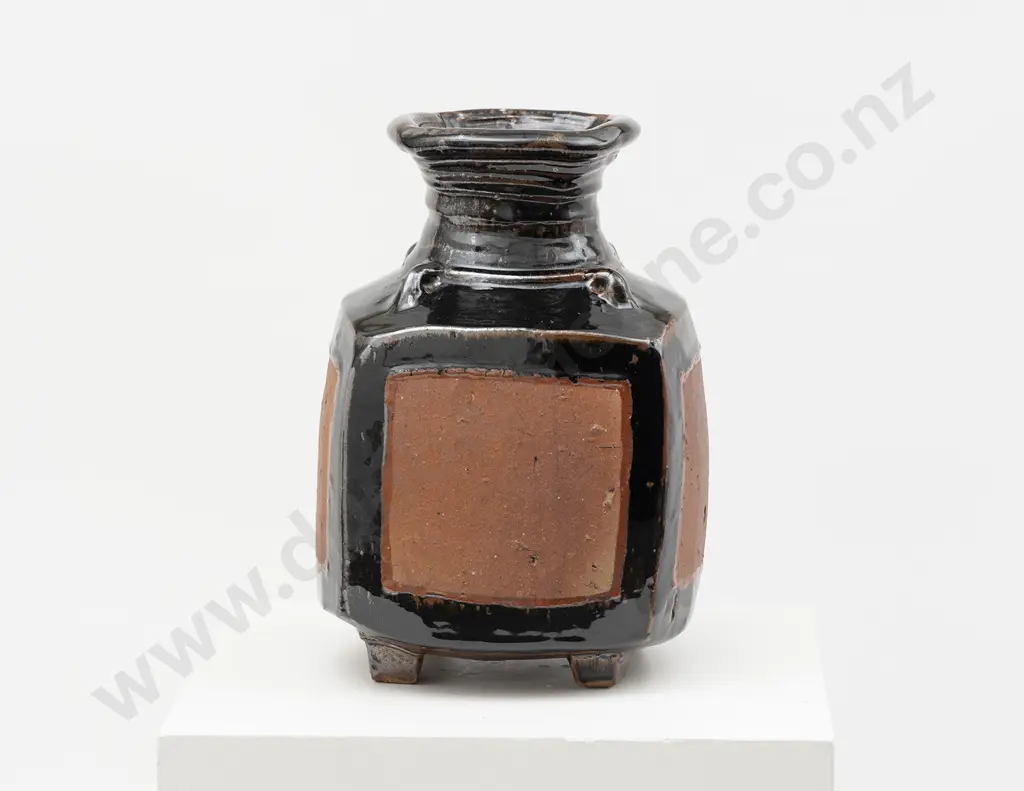 Large Peter Alger Squared Vase Image 1++