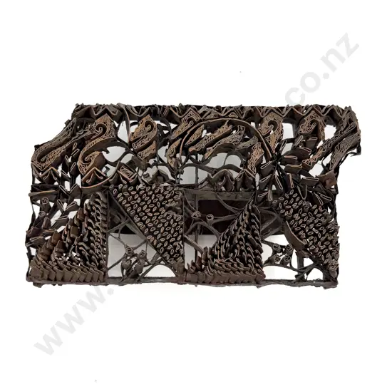 Vintage Batik Pattern Press Stamp