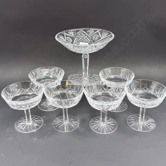 Waterford Comport & Six Waterford Coupes