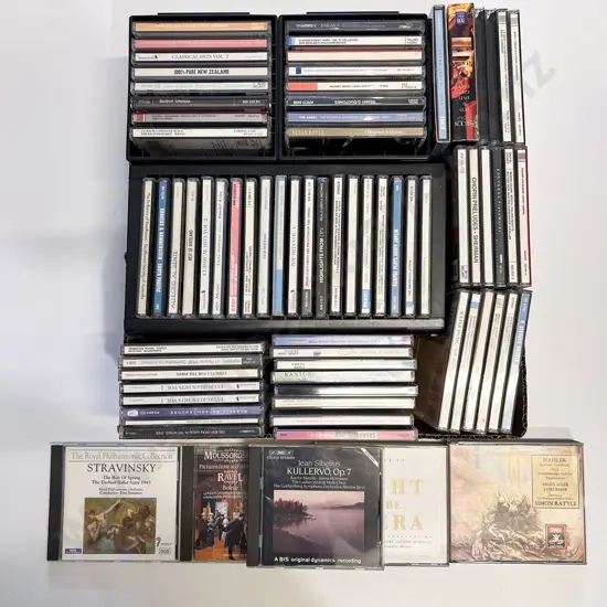 Box Quantity of Assorted CDs