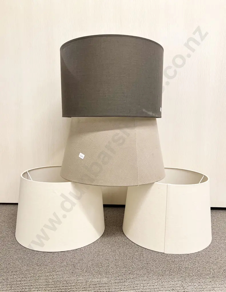 Four Assorted Modern Lightshades Image 1++