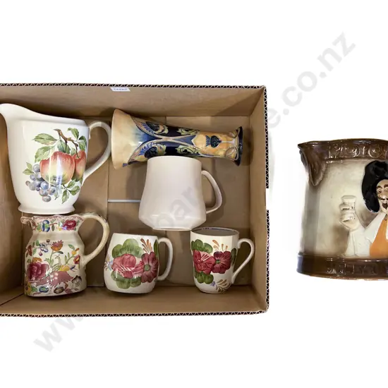 Quantity of Assorted China Jugs & Mugs incl Masons & Crown Lynn