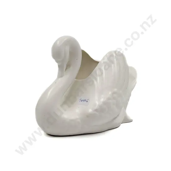 NZ Modern Swan Vase by Studio Ceramics