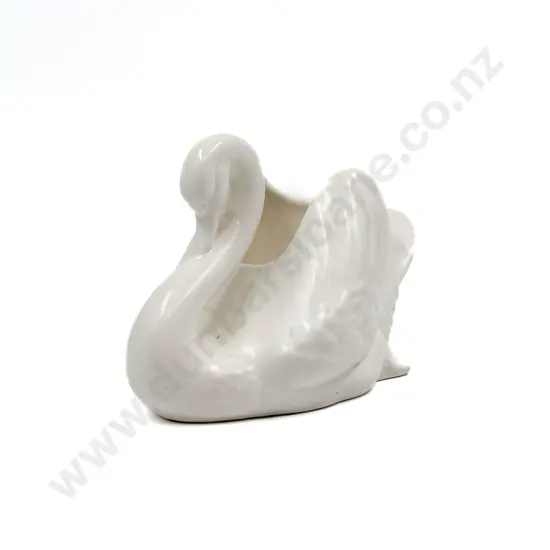 NZ Modern Swan Vase by Studio Ceramics