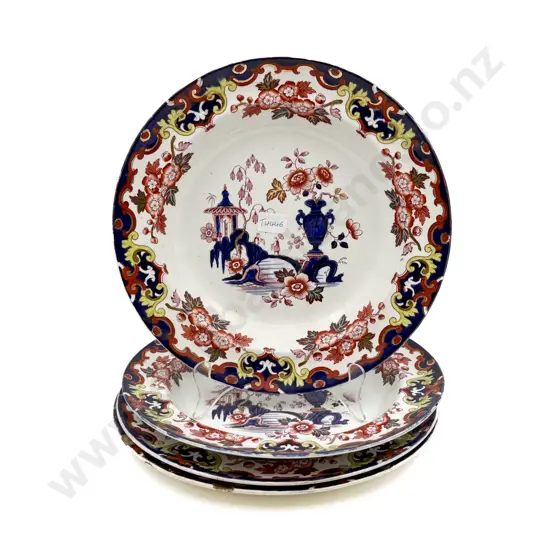 Two Pairs of Victorian Plates